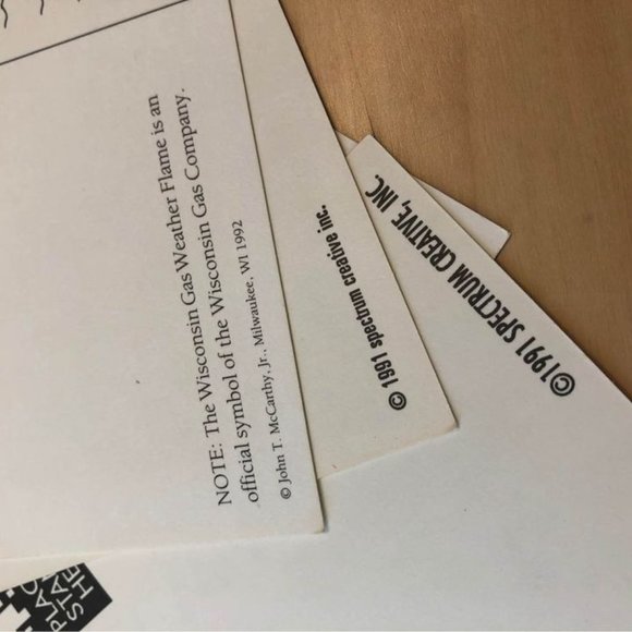 1980s/90s Vintage Wisconsin Unused Postcards #WIPC. - Picture 3 of 8